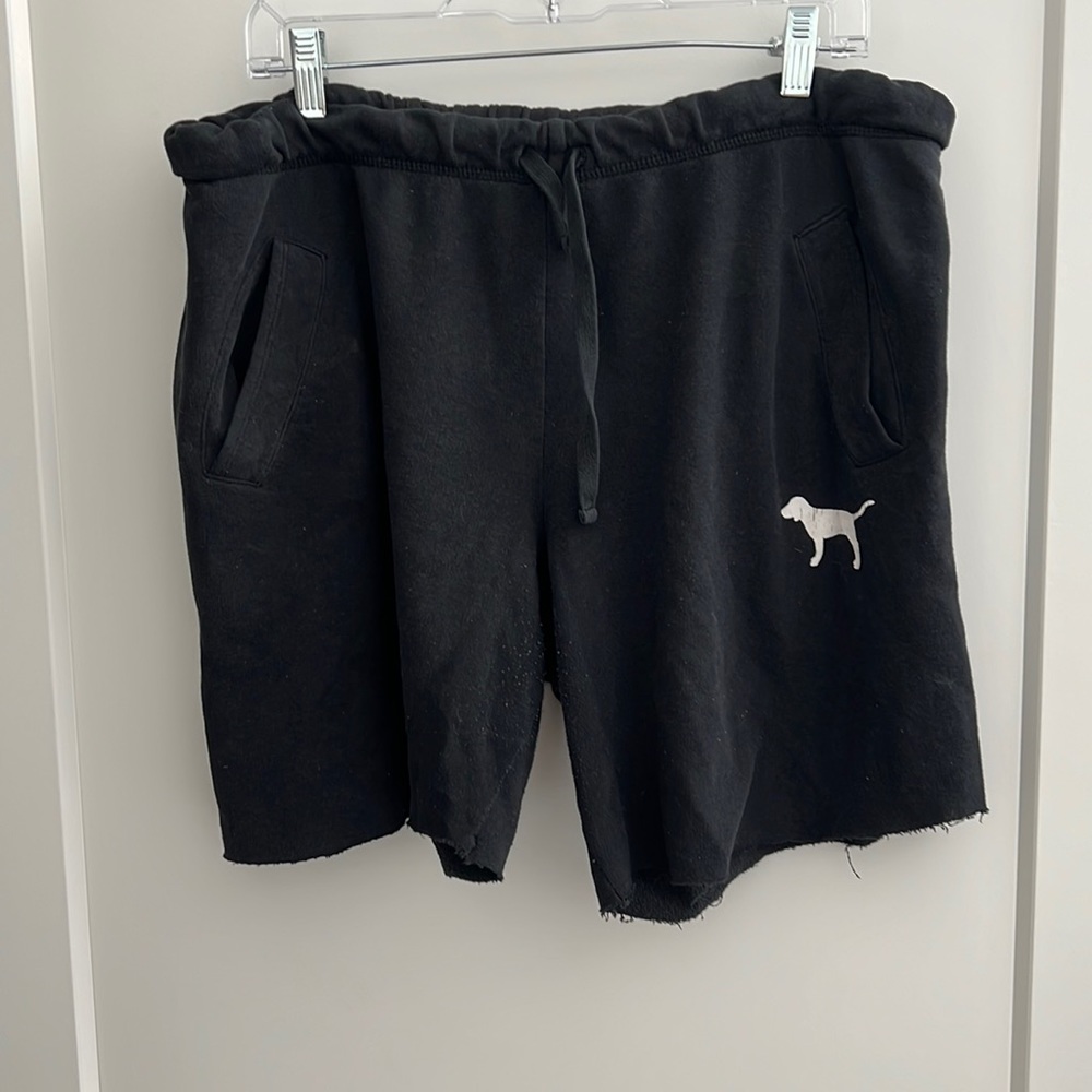 Size Medium. Sweats turned into shorts. VS PINK